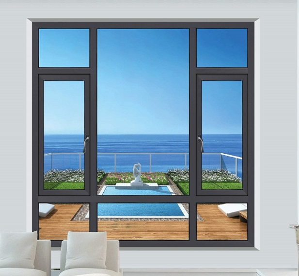 55系列隔热铝合金平开窗